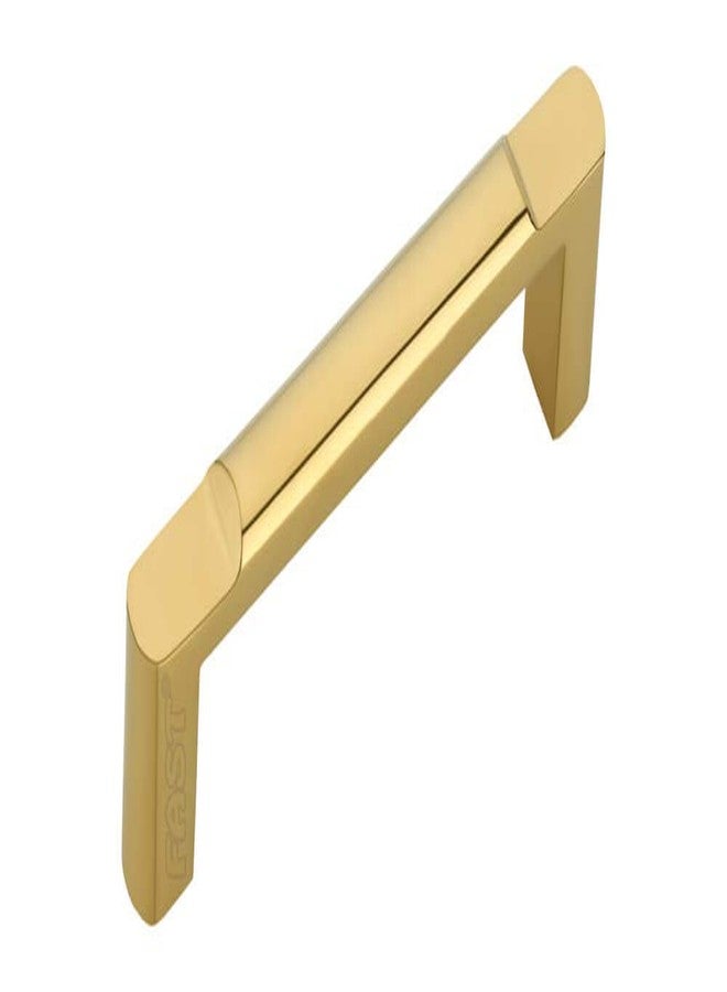 فاست مقبض سحب ذهبي مطلي بتقنية PVD من FAST CP35 لأبواب الخزائن، وأدراج المطبخ، وجميع أبواب الخزائن والأدراج الأخرى، قطعتان (96 مم 4 بوصة) - Image 2